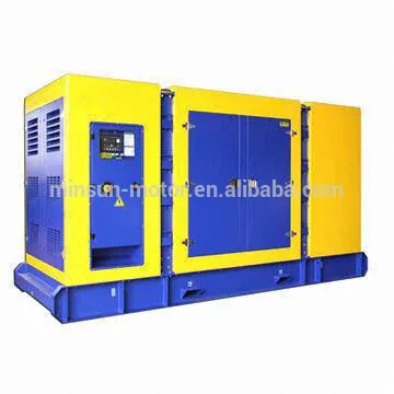different power soundproof canopy type generator