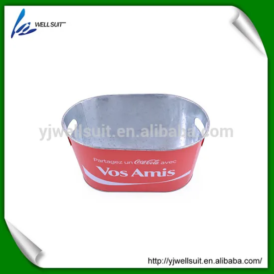 china colorful new design unique galvanized french buckets