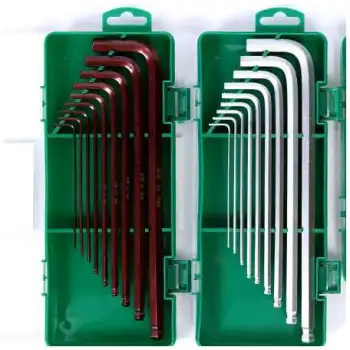 Plastic Case Set: Allen Wrench Set (Hex Key Wrench)