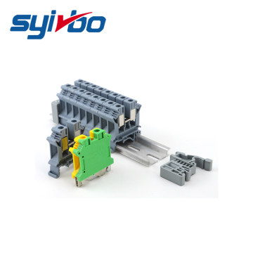 UK-10N Screw Mounted Fixed Terminal Block - High Quality Pluggable Terminal Solution