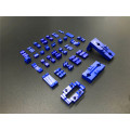 V-Nut-Teile aus blauer Zirkonoxidkeramik für Lichtwellenleiter-Spleißgeräte