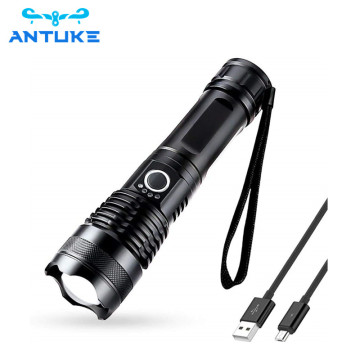 Zoomable Waterproof Tactical Led Flashlight for Emergencies