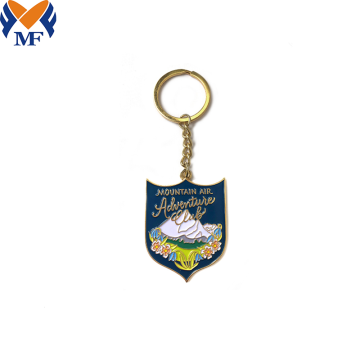 Keychain Club Eachtraíochta Saincheaptha Miotail