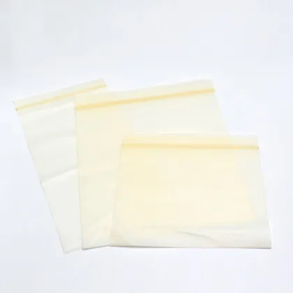 Self Seal Biodegradable Compostable Zipper Packaging Bags