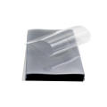 packaging folding box with transparent clear pet film