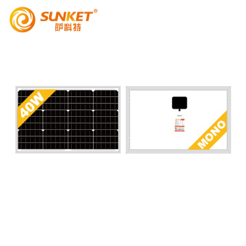 OEM 에너지 시스템 모듈 제조 태양 전지판 40w