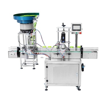 Automatisch kleine dicke flüssige Paste -Füllung und -hackmaschine für Milch, Honig und Strohfüllung