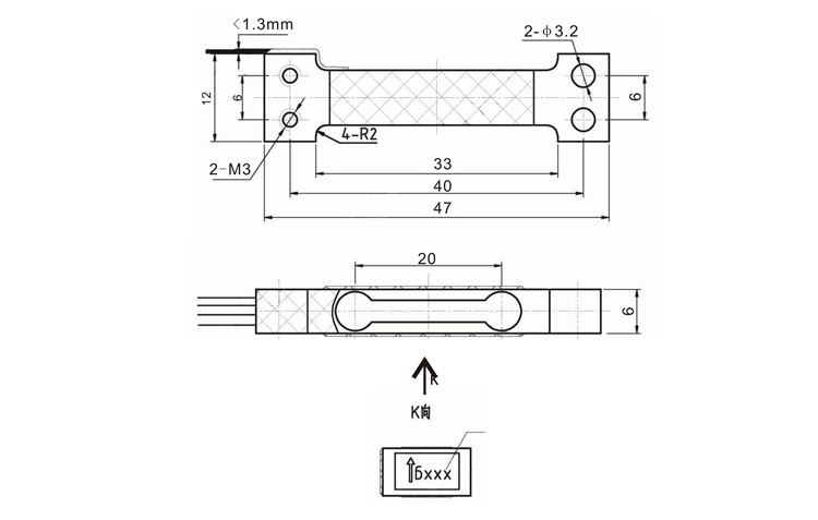 GML632 load cell