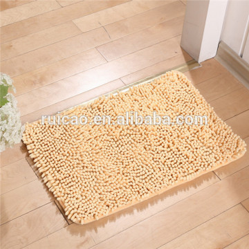 Pure Color Microfiber 100% Chenille bath Mats /carpet