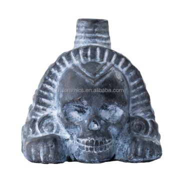Loudest Whistle with Black Obsidian Aztec Design