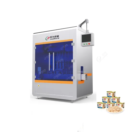 Tin Can Canning Sealing Machine for Pet Food Production