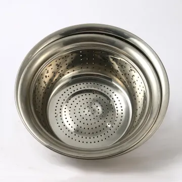 Stainless Steel Kitchen Cooking Wire Mesh Basket Washing Basket