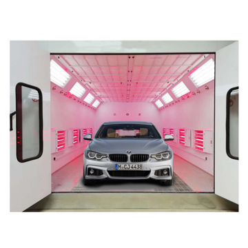 Booth Spray Draf Semi Down Berkualiti Top - Mudah Pasang Paint Booth