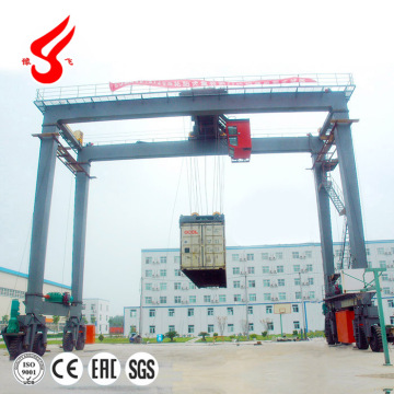Rubber Tyred Gantry Crane Prices for Container Loading