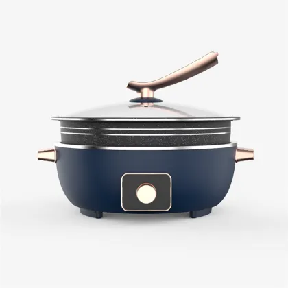 High Performance Aluminum Alloy Electric Skillet Pan for Kitchen