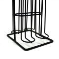 Rack de cápsula de café de metal de 28 pcs