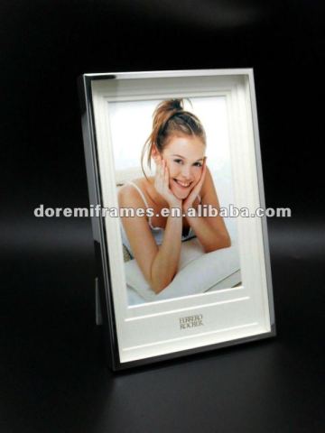 4*6 shinny silver photo frame