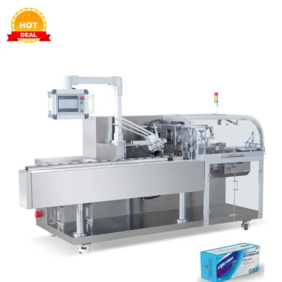 Ampoule Vials Automatic Cartoning Machine for Glass and Plastic Bottles