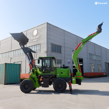 Chinese Factory New Condition Small Traktor Backhoe Loader for Sale