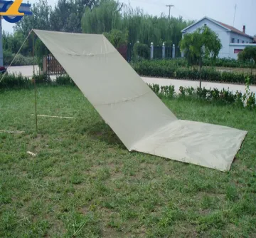 Cotton Canvas Shelter Tarps for Shade