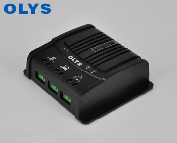 OLYS solar controller,ntelligent solar charging controller 10a