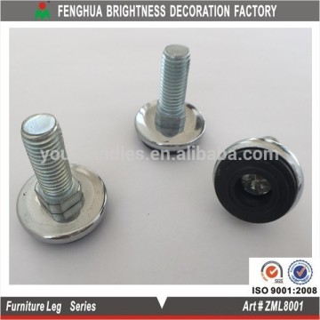 Adjustable feet for table,M10 chrome table feet