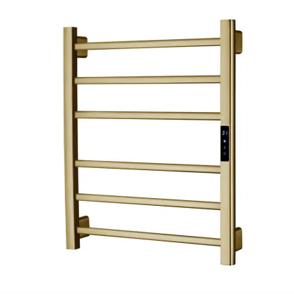 Bathroom Accessory Warm Towel Rack Brushed Gold