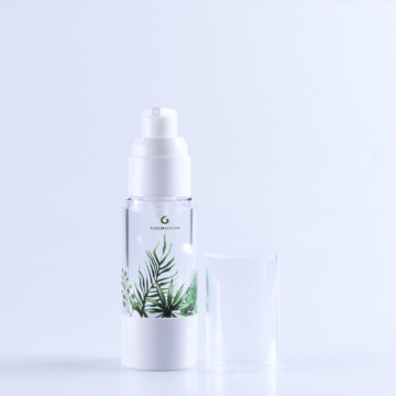 Cosmetic 15ml 30ml 50ml Bottle With Airless Pump