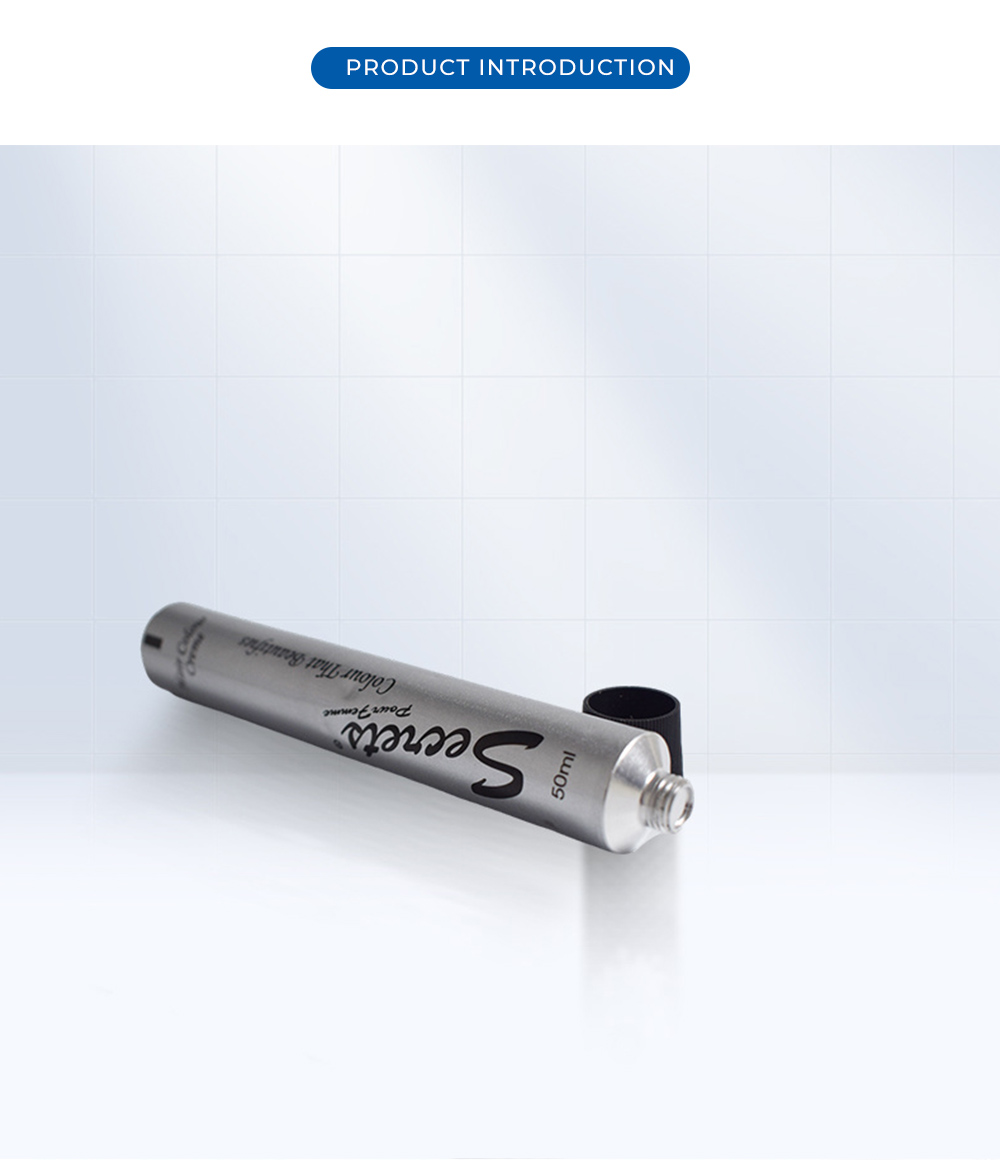 Premium Hair Dye Aluminum Laminate Tube X