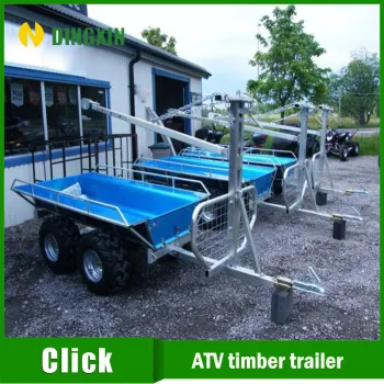 China wholesale crane timber trailer,log loader trailer,log trailer
