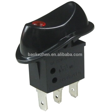 boat rocker switch with 3 pin for Small home appliances, manufacturer China