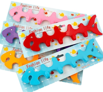 J378 PVC Fish Shape Bathroom Suction Hooks