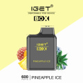 EU TPD IGET 상자 일회용 vape 600 퍼프