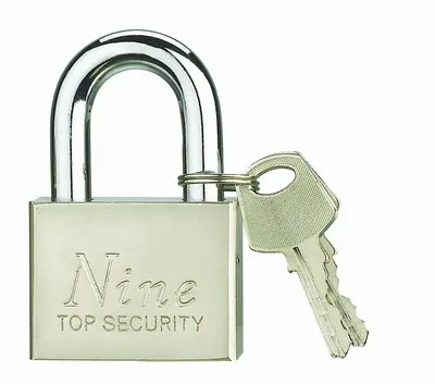 Square Pins Iron Padlock 50mm