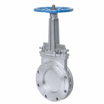 Manual knife gate valve