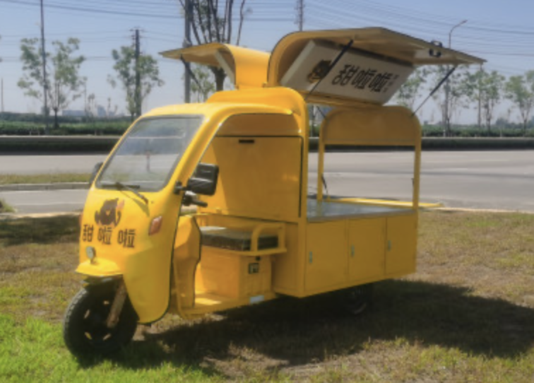 Stall food trucks can be customized