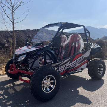 2024 Newest 2200W 72V 52Ah 2 Seat Electric Tricycle Truck Buggy