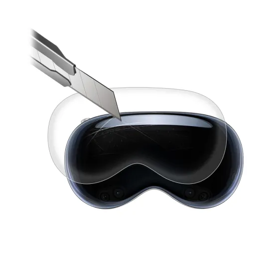 Full Cover Thin Anti-Scratch TPU Hydrogel Screen Protector for Apple Vision Pro