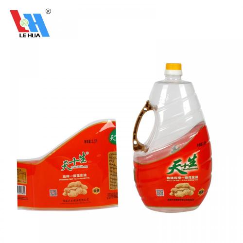 Peanut Oil Wrapping Waterproof Shrink Sleeve Lable Bottles