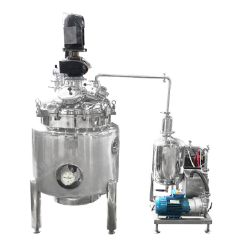 High Quality Stainless Steel Vacuum Laboratory Chemical Reactor with Jacketed Heating