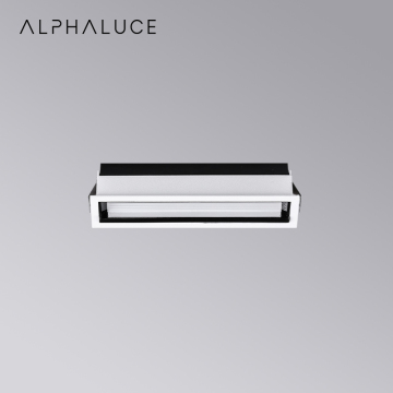 Lampada a soffitto a LED LED LIGHTING ALPHA - Luce a grana ad incasso ultra sottile
