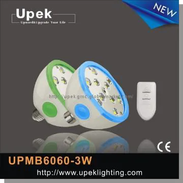 B22 E27 3w led bulb rechargeable emergency lights for buildings