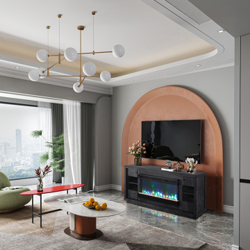 Modern 65 Inch TV Stand with Fireplace for Living Room in Mesa