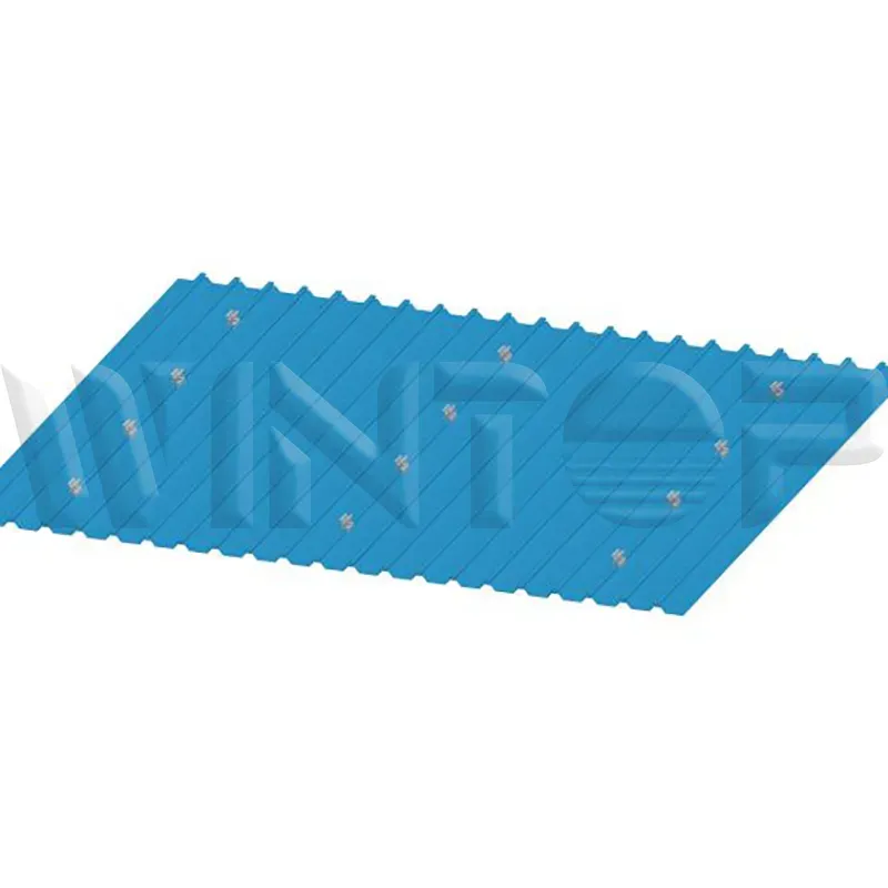 Solar Rail Racking System for Tin Roof PV Modules