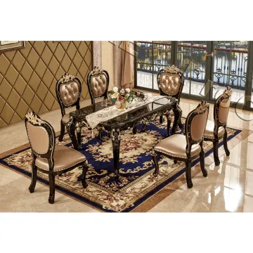 Luxury Antique Dining Room Table Set