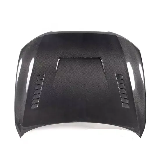 Real Carbon Fiber Car Front Bumper and Hood Cover for Audi A5/S5/RS5 (2012-2015)