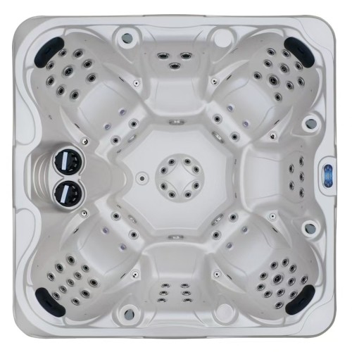 2.3m luxury square hot tub jacuzzi tub
