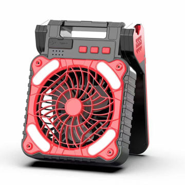 Tavolo da campeggio mini pieghevole multifunzione con ventola elettrica solare