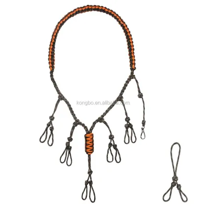 Kongbo Adjustable 550 Paracord Duck Call Lanyard for Hunting