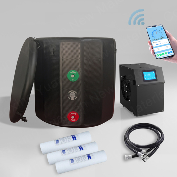 Remote Control Water Chiller with Cooling, Heating, UV Light, Double Filters, and Spa Barrels